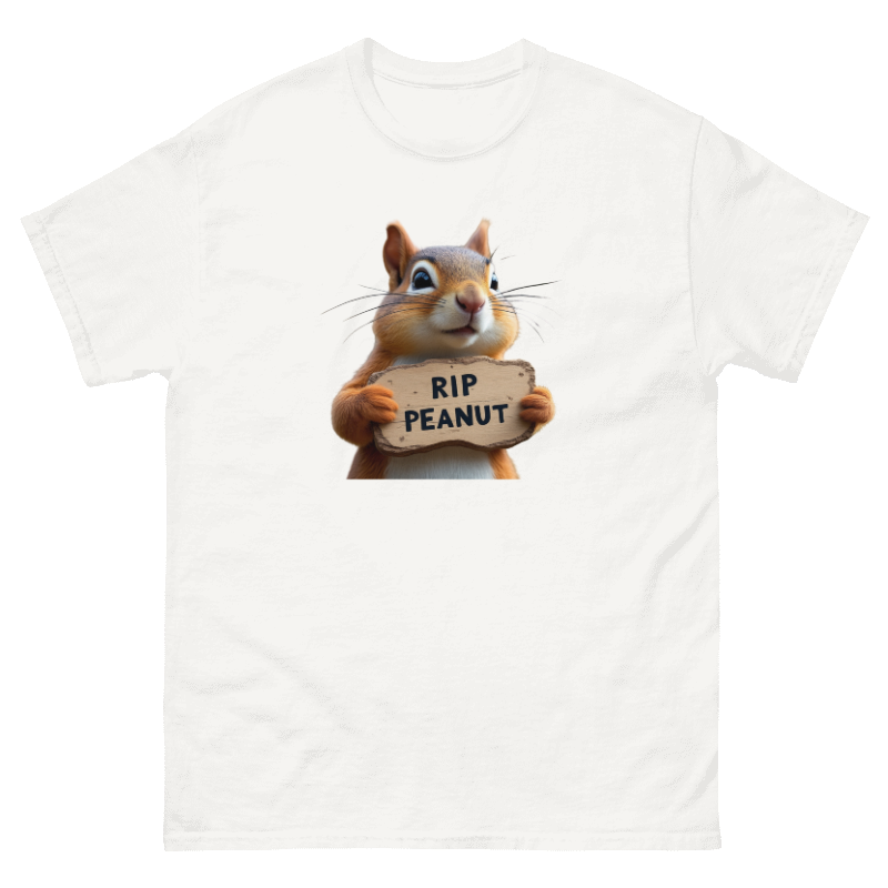 RIP Peanut Unisex Cotton T-Shirt