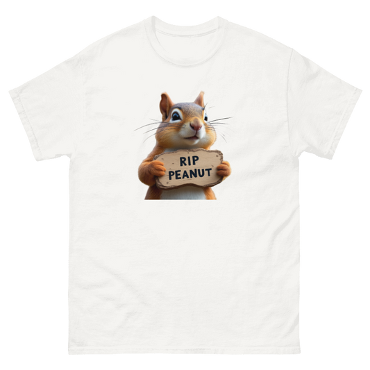 RIP Peanut Unisex Cotton T-Shirt