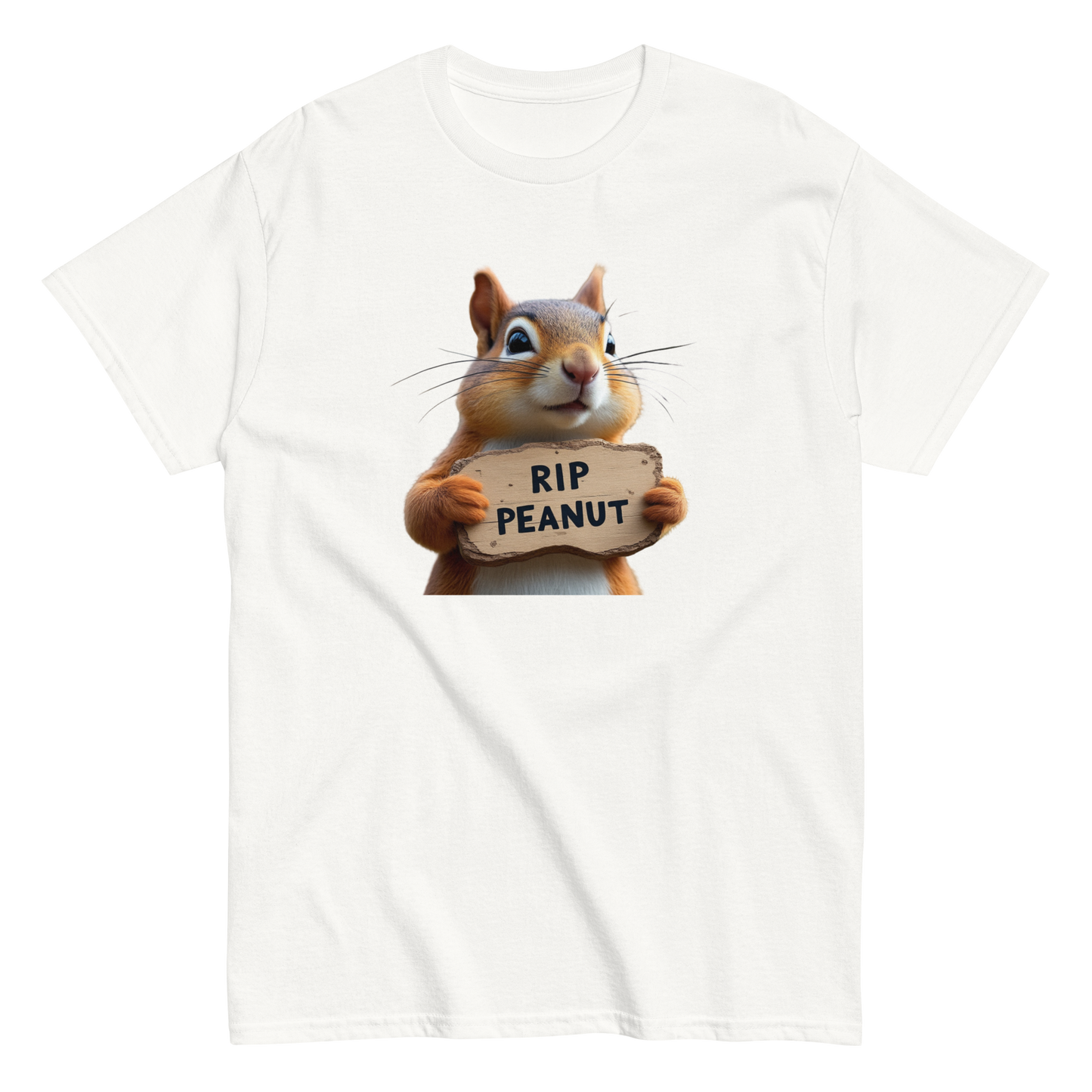 RIP Peanut Unisex Cotton T-Shirt