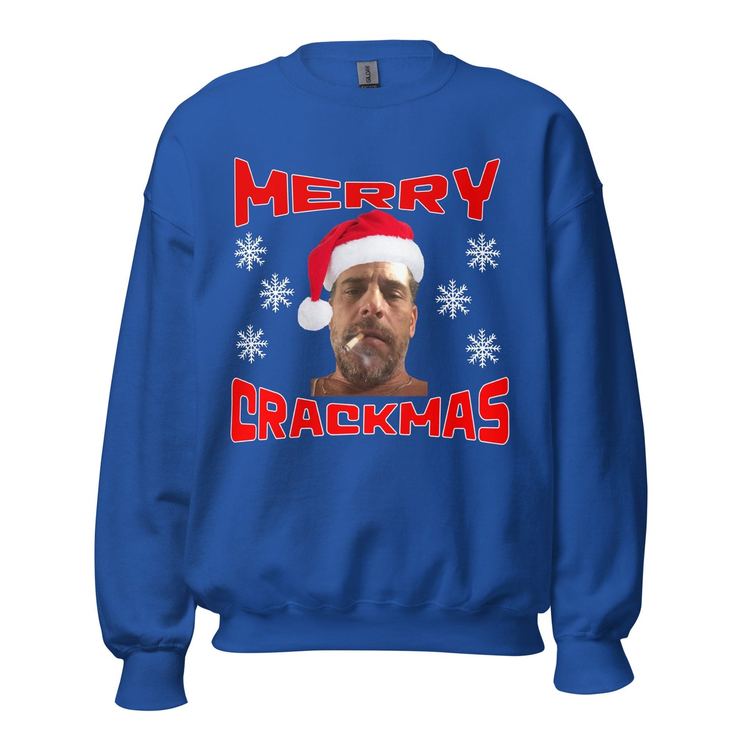 Merry Crackmas Hunter B Funny Christmas Sweater