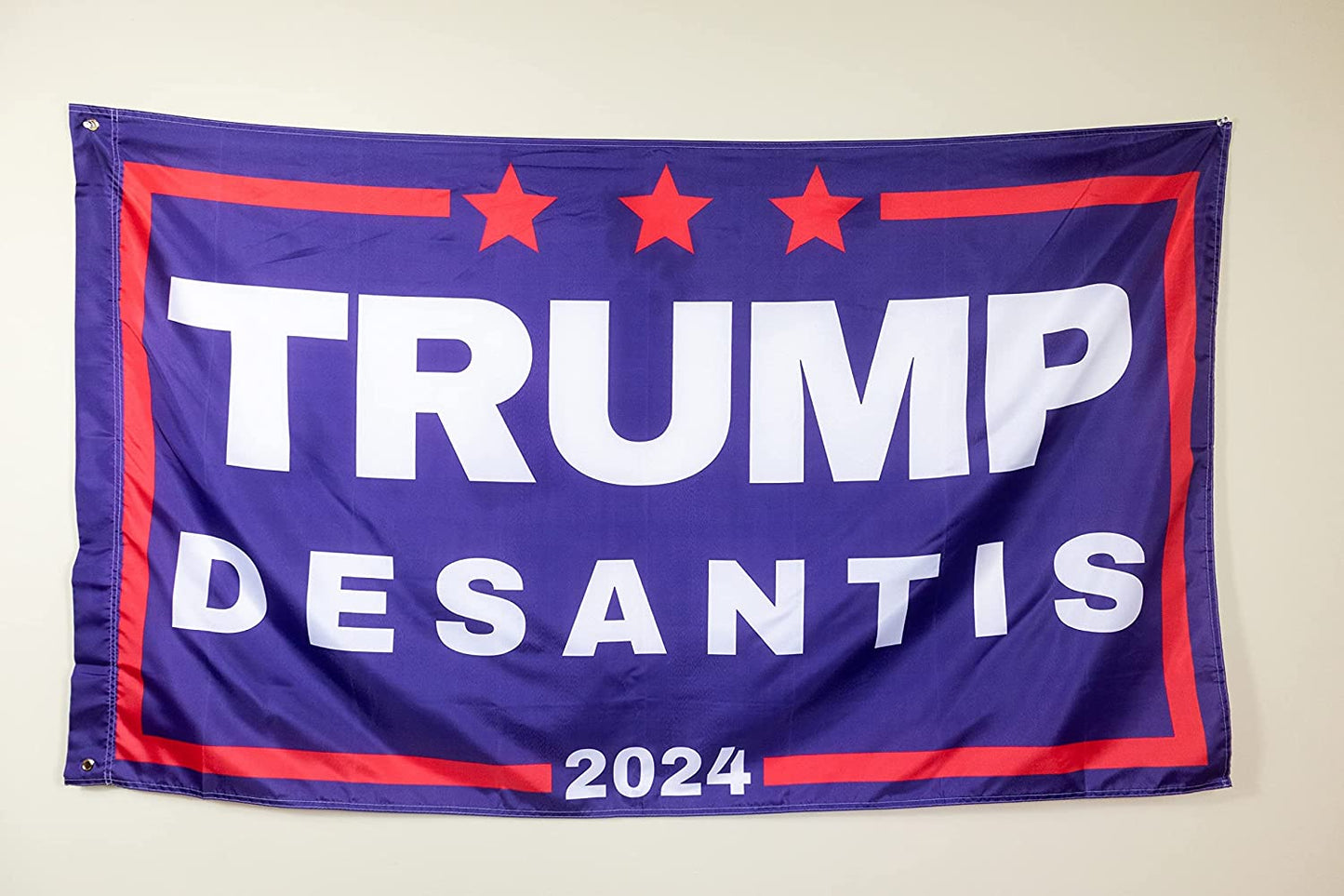 Trump DeSantis '24 3x5 Wall Flag