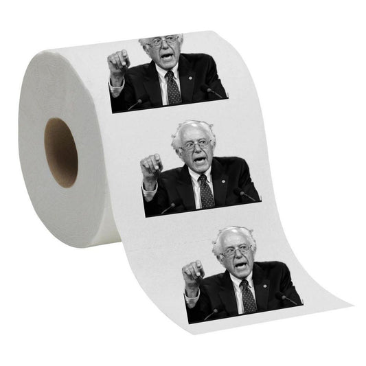 Bernie Sanders Toilet Paper, 2 Rolls funny Bernie TP Gift
