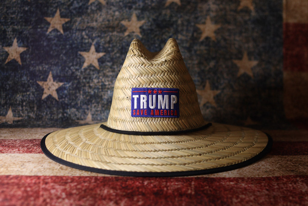 Trump 2024 Save America Straw Sun Hat - 2 Hats