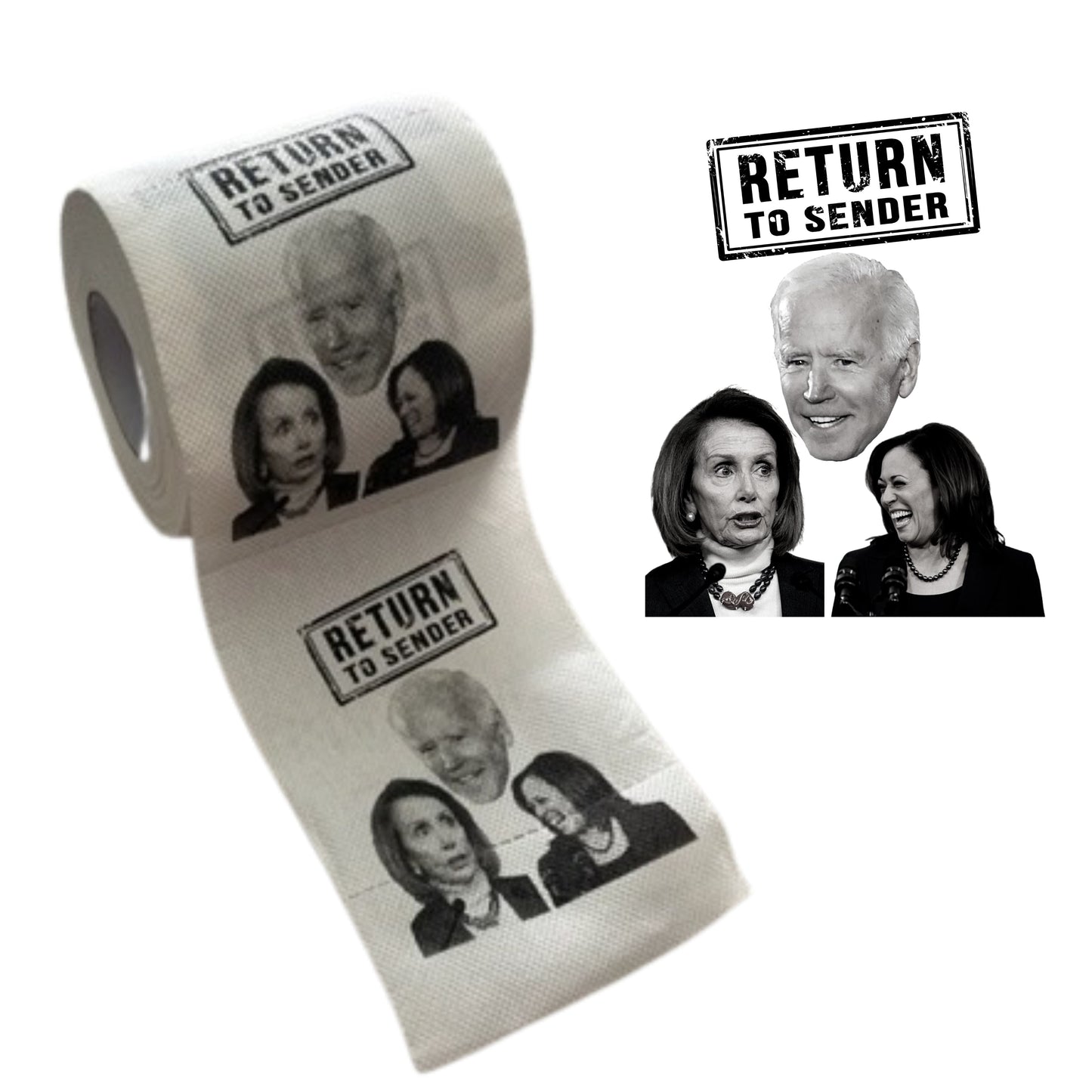 Anti-Democrat Toilet Paper Rolls | 5-Pack