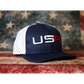 Team USA Athletic Trucker Style Adjustable Hat
