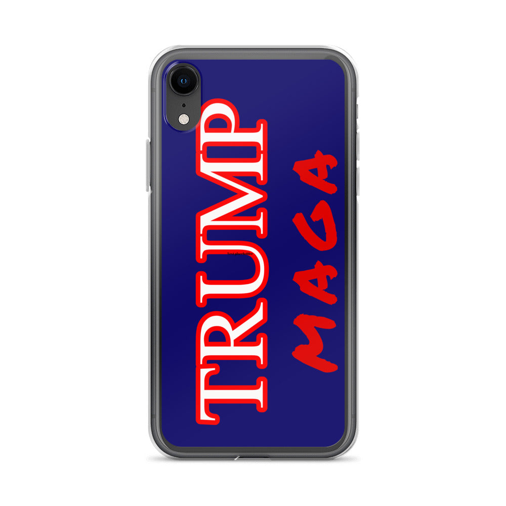 Trump Maga Red Outline Phone Case