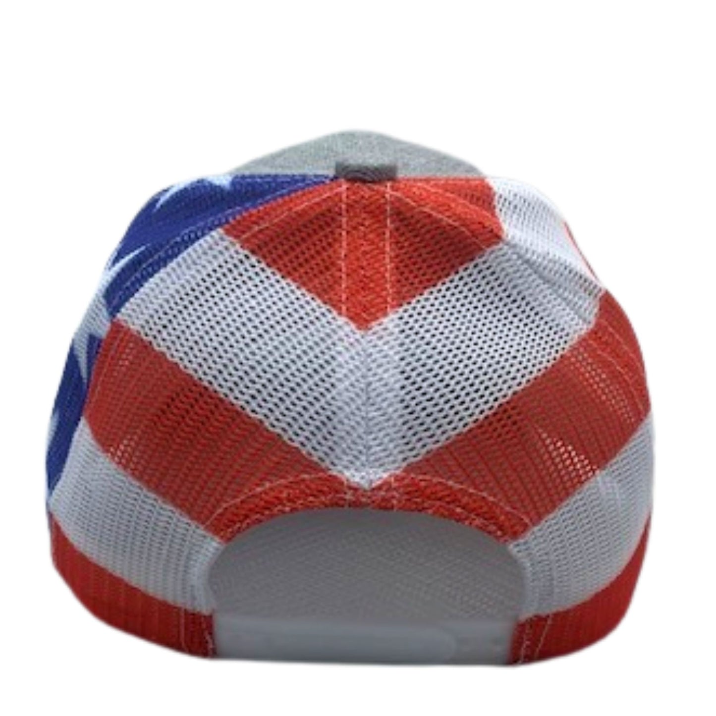 Donald Trump Ron Desantis 2024 Save America Trucker Hat with Flag Pattern Mesh Back | Unisex Patriotic Trump DeSantis '24 Cap with USA Flag