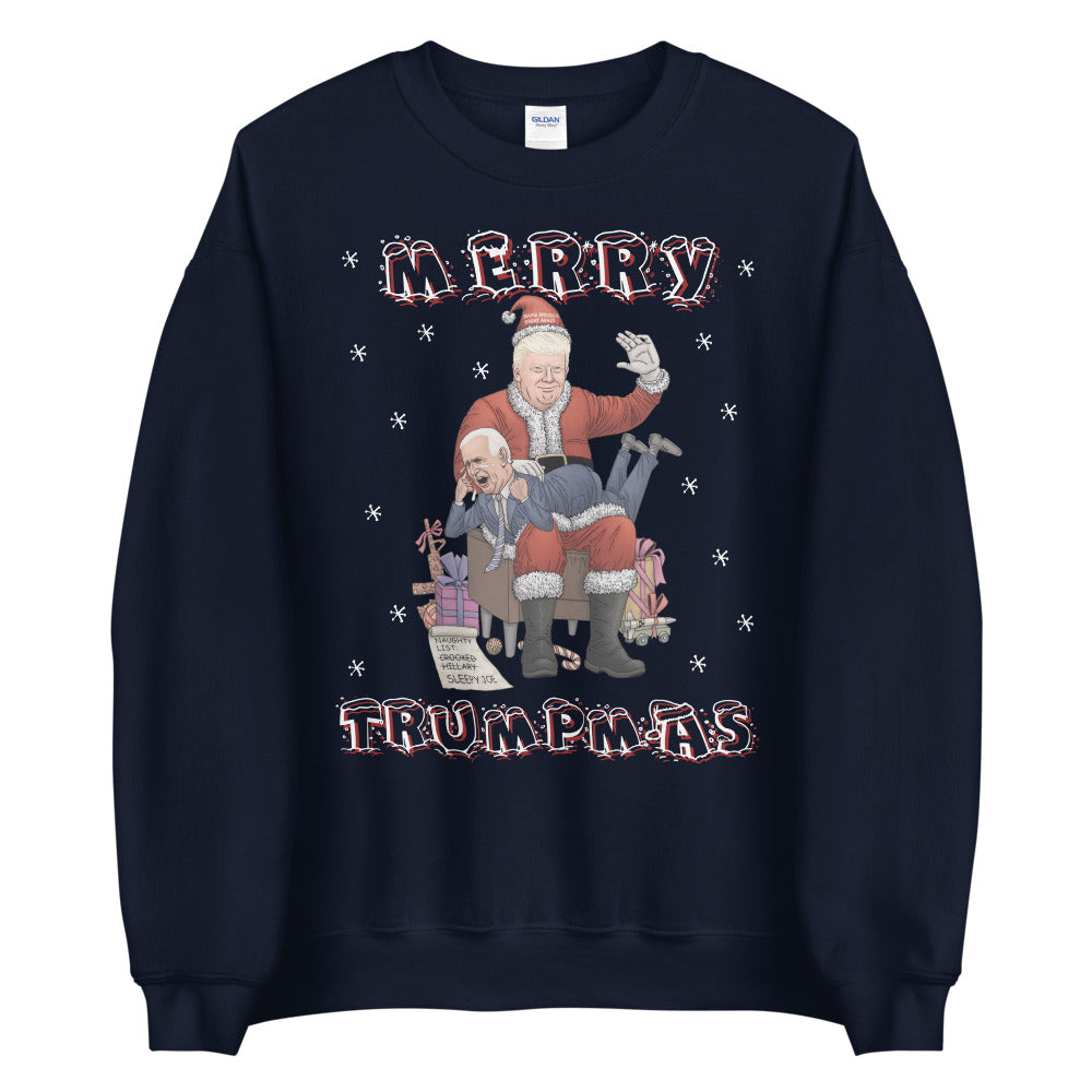 Merry Trumpmas Spanking Brandon Ugly Christmas Sweater