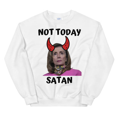 Not Today Satan - Pelosi Ugly Christmas Sweater