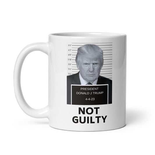 Not Guilty Trump Mugshot Mug